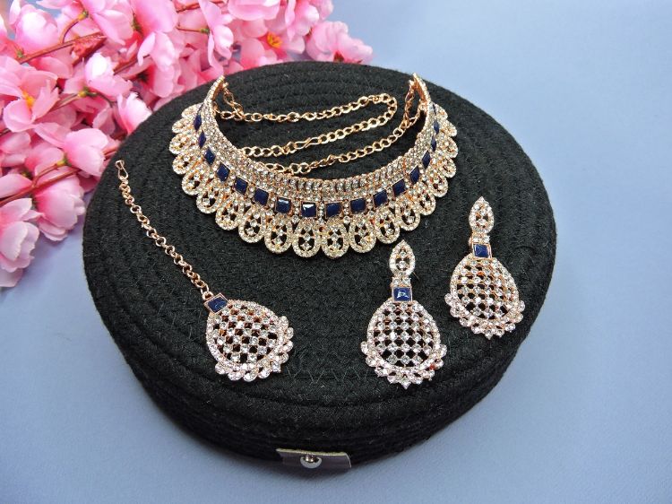 Picture of Beauteous Designer American Diamond Necklace