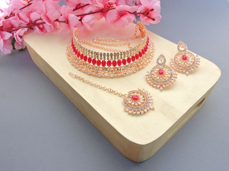 Picture of Grand Designer American Diamond Necklace