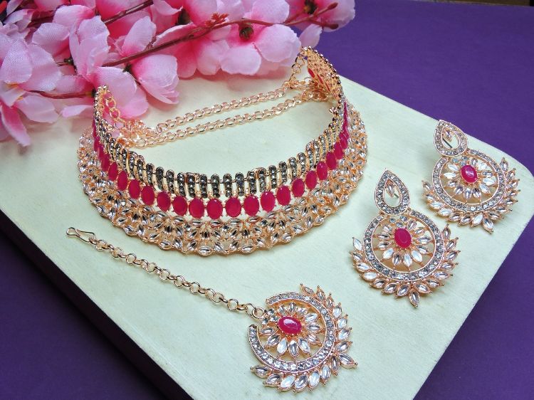 Picture of Grand Designer American Diamond Necklace