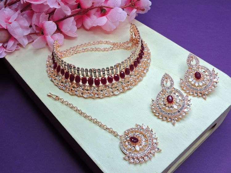 Picture of Grand Designer American Diamond Necklace