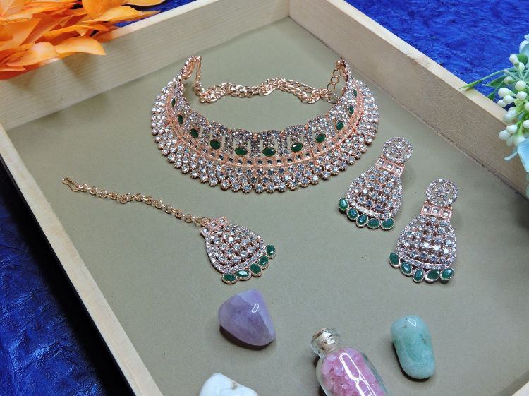 Picture of Grand Designer American Diamond Necklace