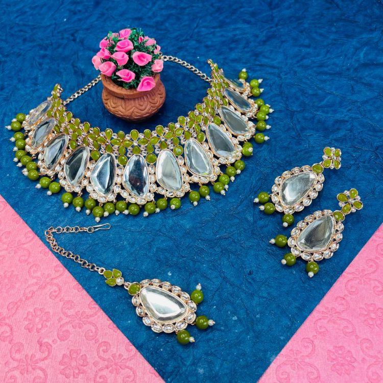 Picture of Charming Designer American Diamond Necklace