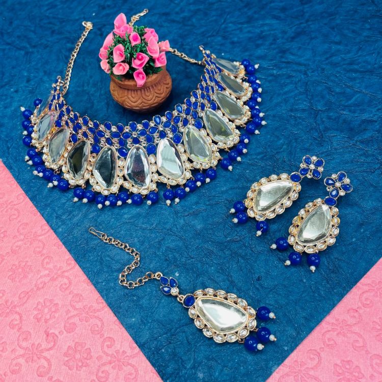 Picture of Graceful Designer American Diamond Necklace