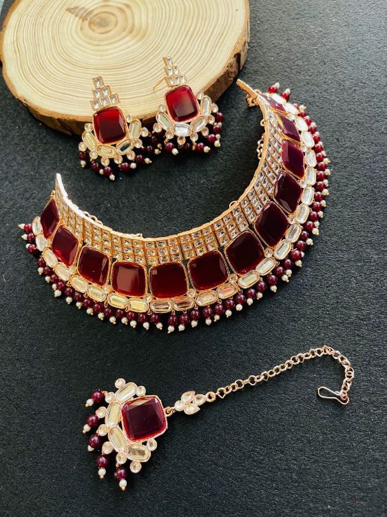 Picture of Taking Designer American Diamond Necklace