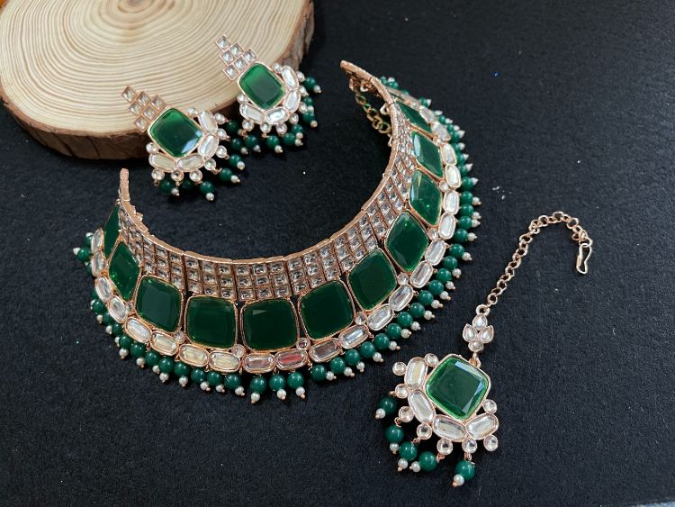 Picture of Classy Designer American Diamond Necklace