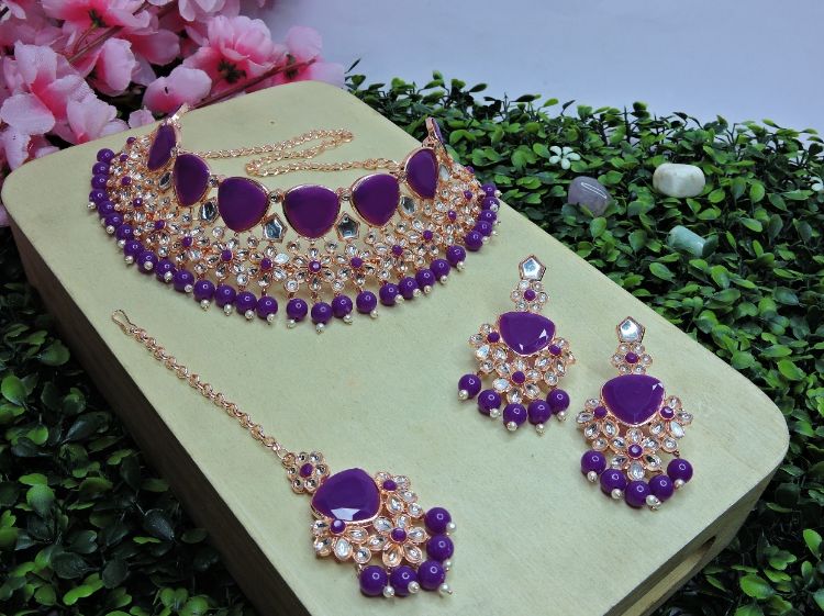 Picture of Sublime Designer American Diamond Necklace