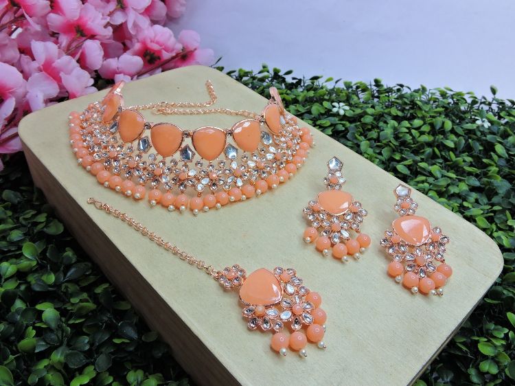 Picture of Comely Designer American Diamond Necklace