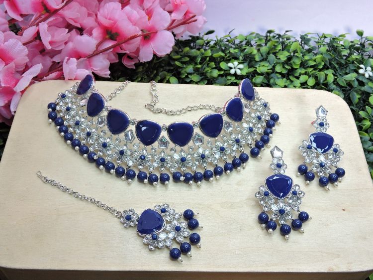 Picture of Bewitching Designer American Diamond Necklace