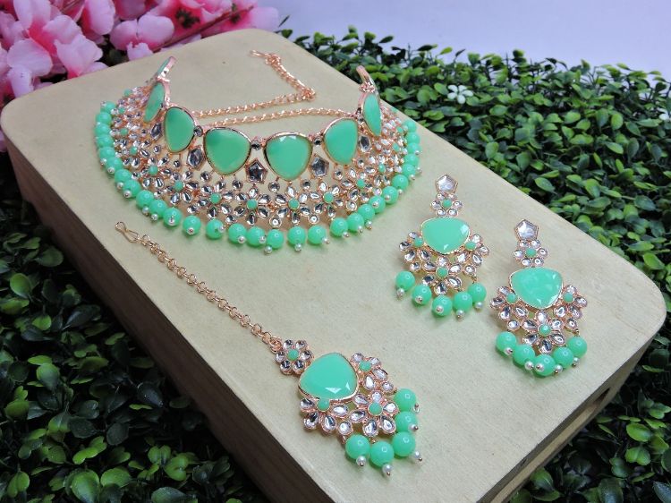 Picture of Admirable Designer American Diamond Necklace