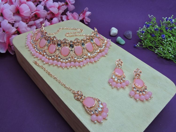 Picture of Ideal Designer American Diamond Necklace