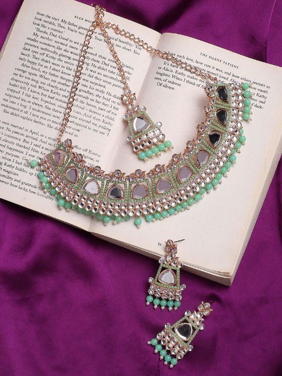 Picture of Gorgeous Designer American Diamond Necklace