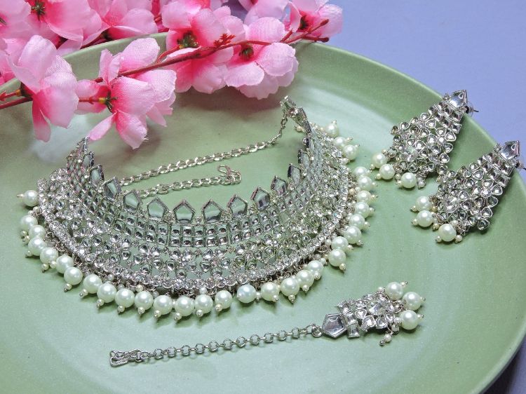 Picture of Marvelous Designer American Diamond Necklace