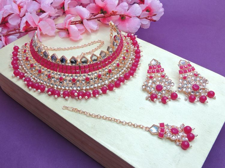 Picture of Admirable Designer American Diamond Necklace