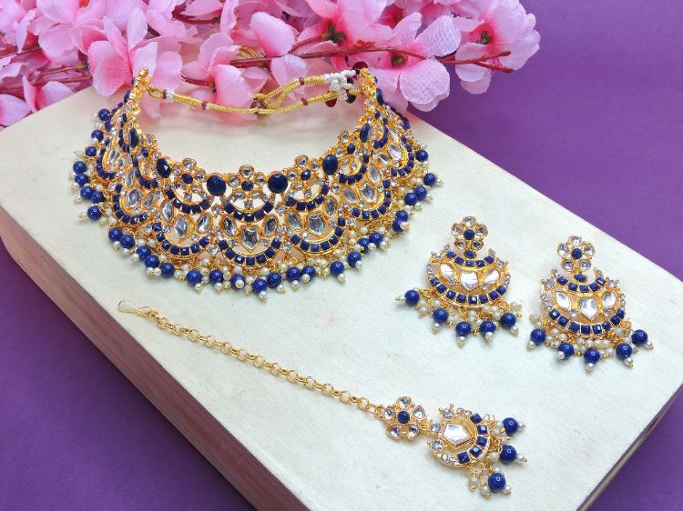 Picture of Sublime Designer American Diamond Necklace