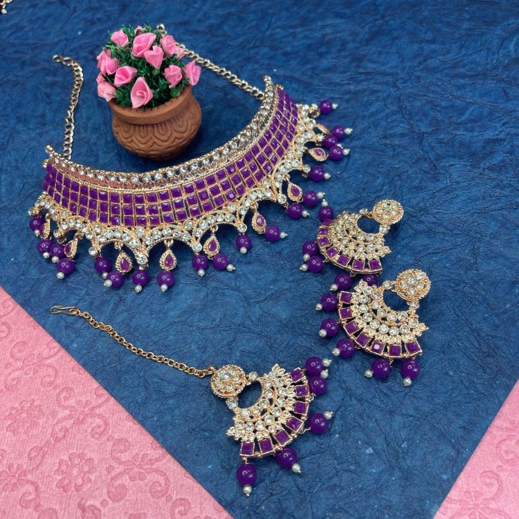 Picture of Grand Designer American Diamond Necklace