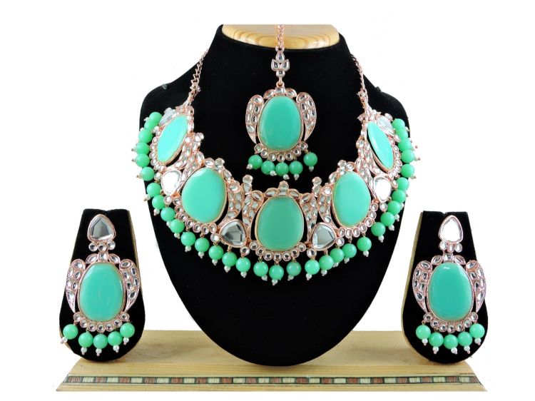 Picture of Beautiful Designer American Diamond Necklace