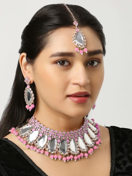 Picture of Taking Designer American Diamond Necklace