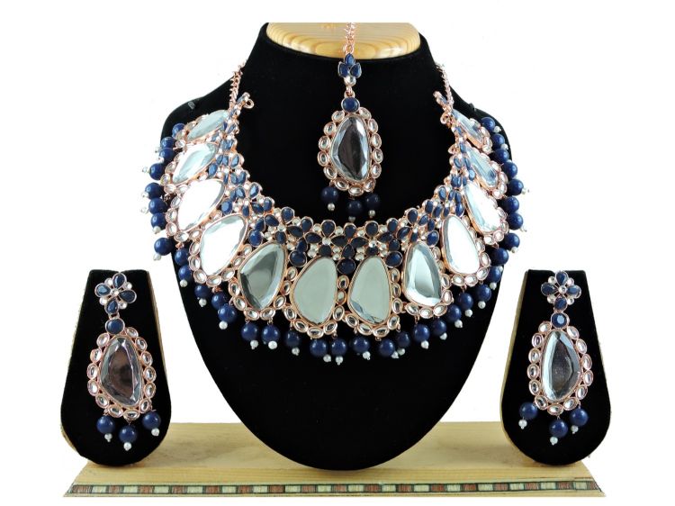 Picture of Delightful Designer American Diamond Necklace