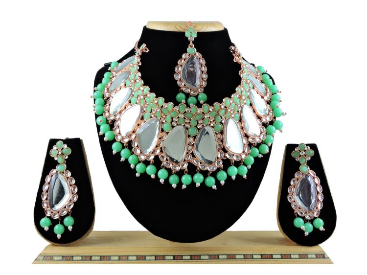 Picture of Alluring Designer American Diamond Necklace