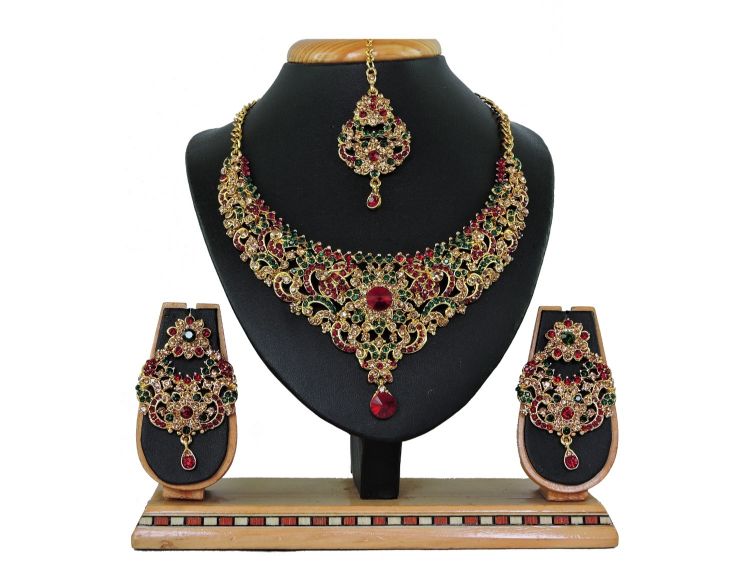 Picture of Classy Designer American Diamond Necklace