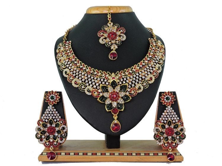 Picture of Taking Designer American Diamond Necklace