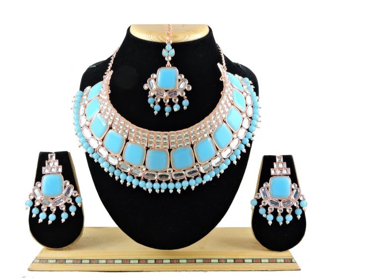 Picture of Enticing Designer American Diamond Necklace