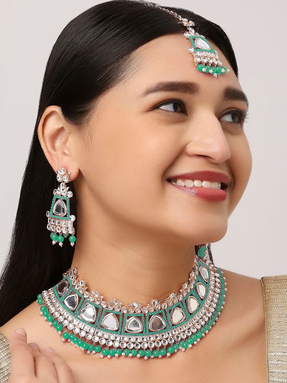 Picture of Classy Designer American Diamond Necklace