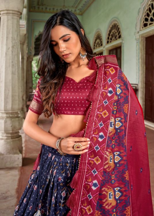 Picture of Radiant Silk Multi Lehenga Choli