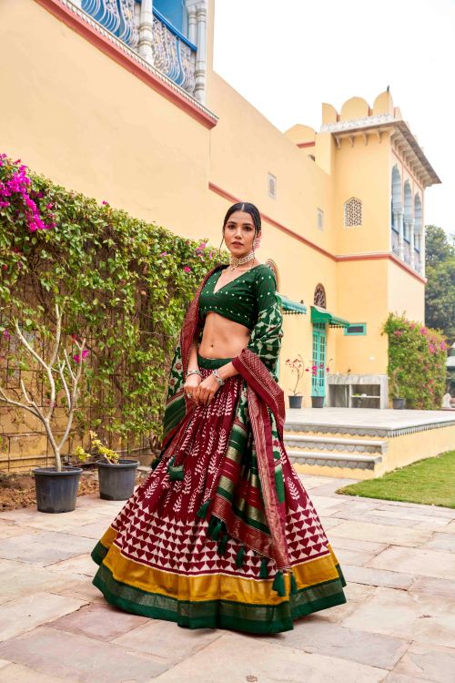 Picture of Wonderful Silk Lehenga Choli