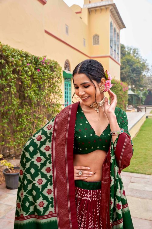 Picture of Wonderful Silk Lehenga Choli