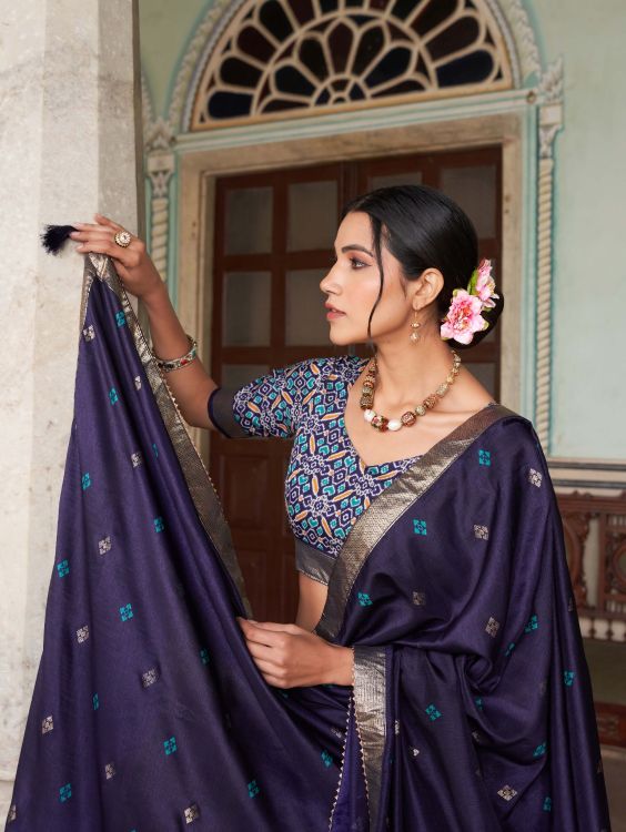 Picture of Alluring Silk Multi Lehenga Choli