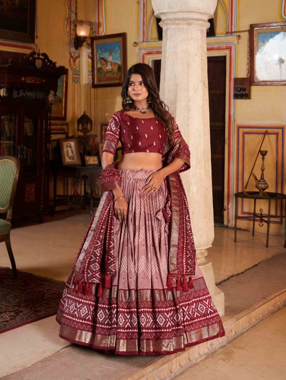 Picture of Admirable Silk Multi Lehenga Choli