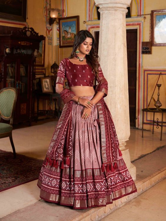 Picture of Admirable Silk Multi Lehenga Choli