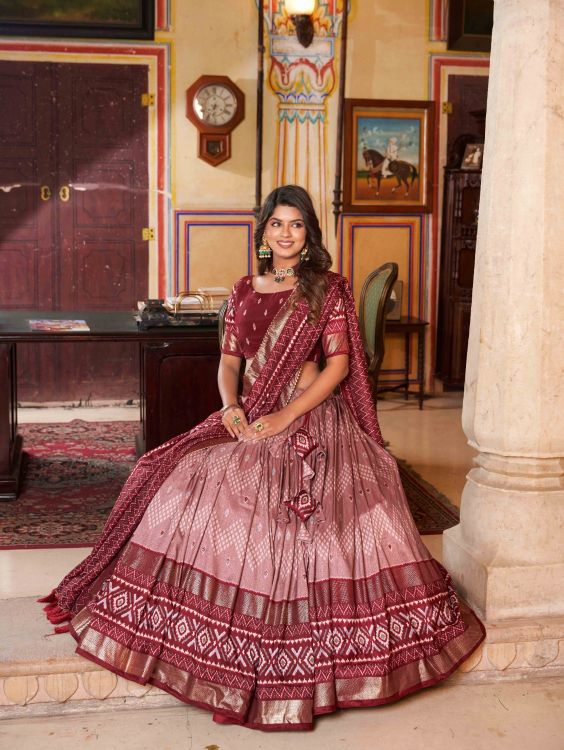 Picture of Admirable Silk Multi Lehenga Choli