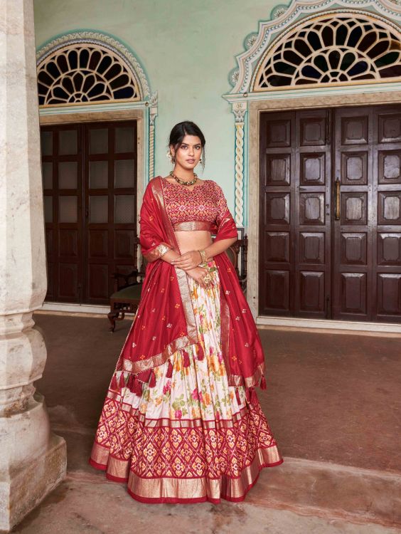 Picture of Splendid Silk Multi Lehenga Choli