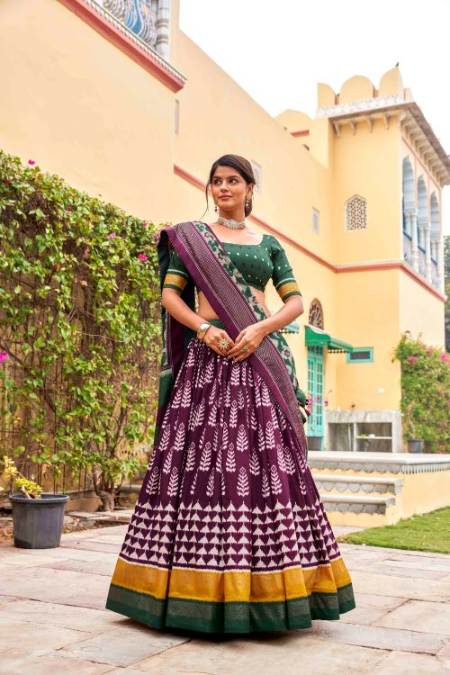 Picture of Comely Silk Lehenga Choli