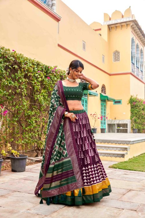 Picture of Comely Silk Lehenga Choli