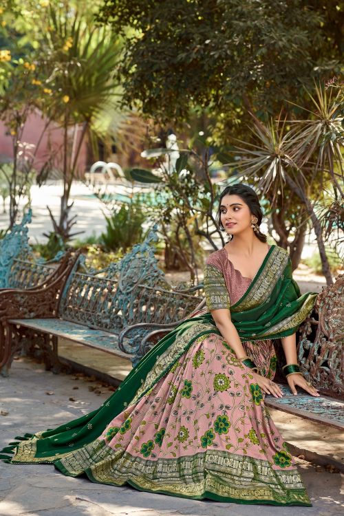 Picture of Well Formed Silk Lehenga Choli