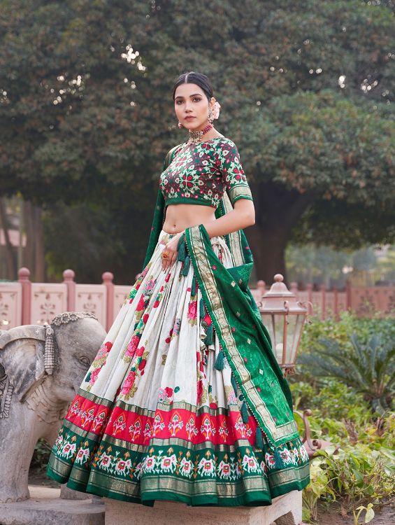 Picture of Charming Silk Multi Lehenga Choli