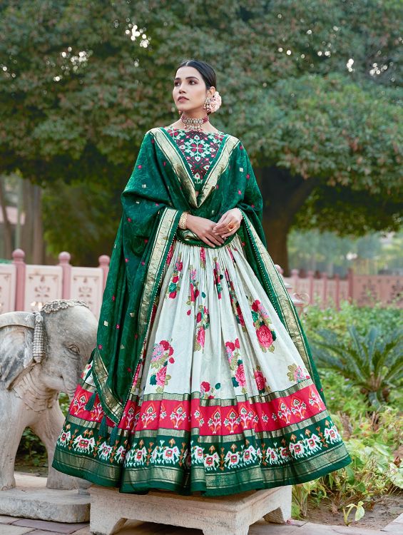 Picture of Charming Silk Multi Lehenga Choli
