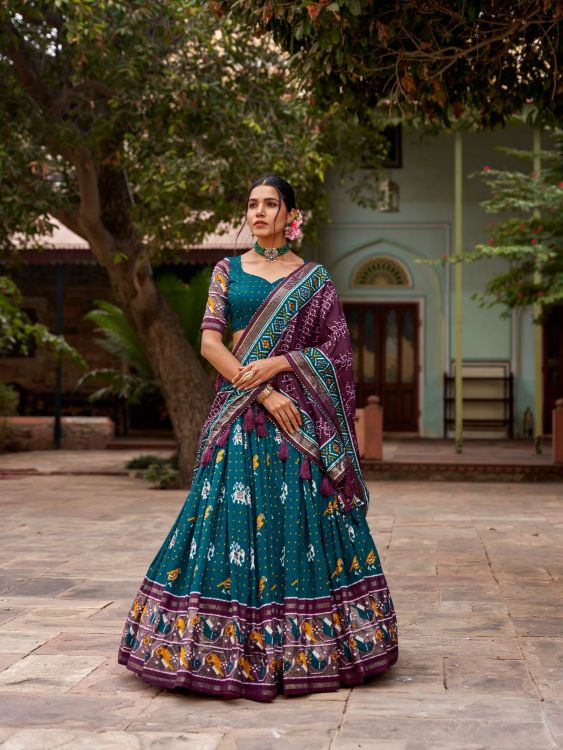 Picture of Pretty Silk Lehenga Choli