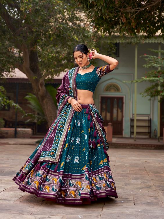 Picture of Pretty Silk Lehenga Choli