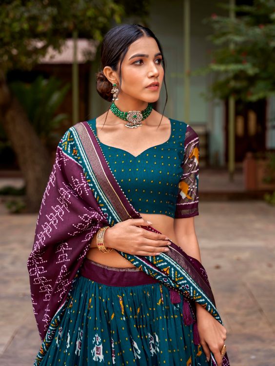 Picture of Pretty Silk Lehenga Choli