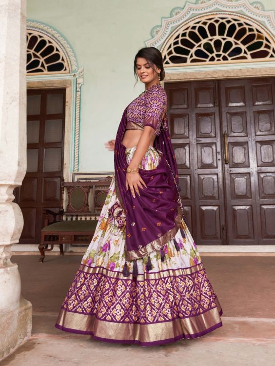 Picture of Taking Silk Multi Lehenga Choli