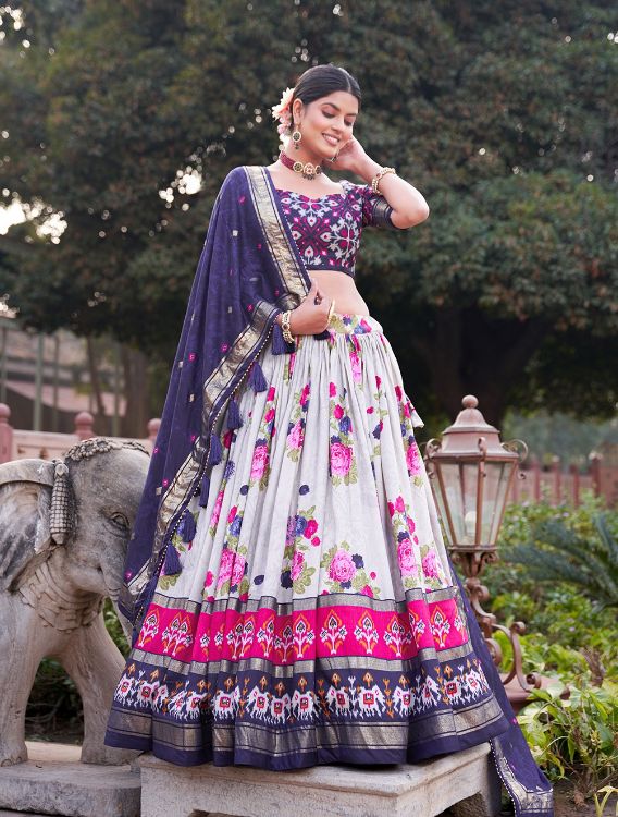 Picture of Admirable Silk Multi Lehenga Choli