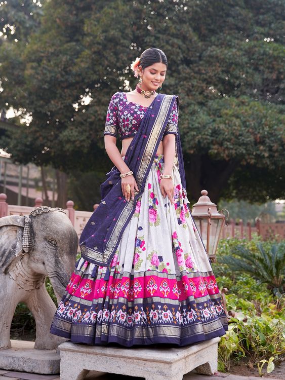 Picture of Admirable Silk Multi Lehenga Choli