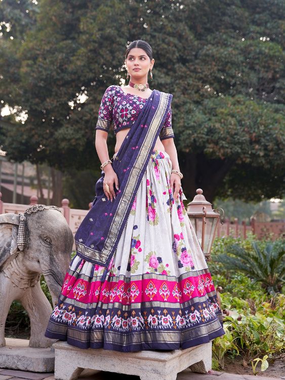Picture of Admirable Silk Multi Lehenga Choli