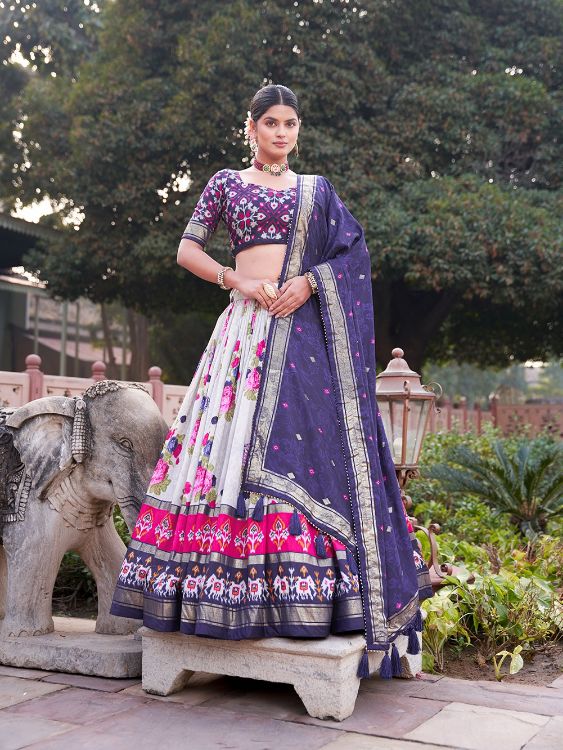 Picture of Admirable Silk Multi Lehenga Choli