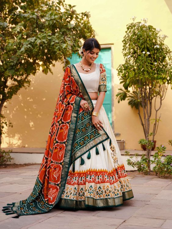 Picture of Taking Silk Lehenga Choli