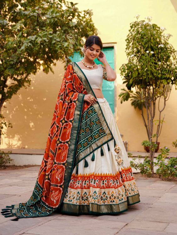 Picture of Taking Silk Lehenga Choli